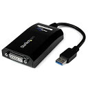 【中古】【輸入品 未使用】StarTech.com USB 3.0 to DVI / VGA External Video Card Multi Monitor Adapter - 2048x1152 - USB 3.0 Graphics Adapter M/F 並行輸入品