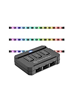 【中古】【輸入品 未使用】Thermaltake LUMI Color 256C 3-Pack RGB Magnetic LED Strip Control Pack AC-037-LN1NAN-A1 並行輸入品