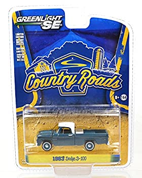 šۡ͢ʡ̤ѡGREENLIGHT 1:64scale COUNTRY ROADS %֥륯%1963 DODGE D-100%֥륯%(GREEN) SERIES14꡼饤 1:64 ȥ꡼