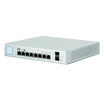 【中古】【輸入品 未使用】Ubiquiti Networks 8-Port UniFi Switch カンマ Managed PoE Gigabit Switch with SFP カンマ 150W (US-8-150W) 141［並行輸入］