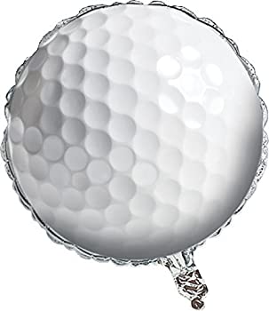 【中古】【輸入品・未使用】Creative Converting Sports Fanatic Golf Metallic Balloon%カンマ% White [並行輸入品]