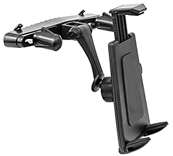 【中古】【輸入品・未使用】Arkon タブレットカーヘッドレストマウント iPad Pro iPad Air iPad 4 3 2 Galaxy Note Galaxy Tab Pro 小売用 ブラック