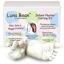 【中古】【輸入品・未使用】Luna Bean Infant Plaster Statue Casting Keepsake Kit - Cast Baby Hand & Foot (Pearl) by Casting Keepsakes