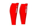 【中古】【輸入品・未使用】COMPRESSPORT(コンプレスポーツ) カーフスリーブ R2V2 カラー:RED(レッド) サイズ:T3(38-42cm)