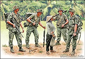 PATROLING. VIETNAM WAR SERIES 5 FIGURES 1/35 MASTER BOX 3599