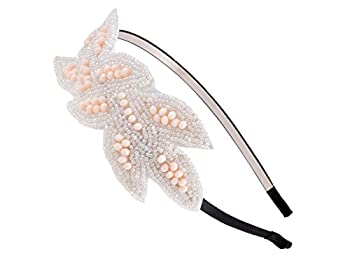 【中古】【輸入品・未使用】Alilang Vintage 1920s Floral Leaf Flapper Headband