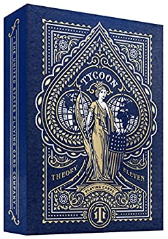 【中古】【輸入品 未使用】Tycoon Playing Cards by Theory11 Steve Cohen ダブルクォーテ The Millionaires 039 Magician ダブルクォーテ Waldorf Astoria Hotel (Ming Blue Back) by