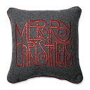 【中古】【輸入品・未使用】Pillow Perfect Merry Christmas 装飾用クッション
