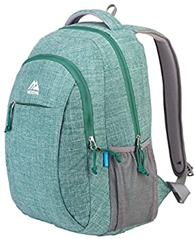 【中古】【輸入品 未使用】 Mozone Mozone Casual Lightweight Water Resistant College School Laptop Backpack Travel Bag MQ4013L-Green 並行輸入品