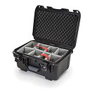 【中古】【輸入品・未使用】Nanuk 918 Mサイズ 防水ハードケース パッド入り仕切り付き 16.9インチ x 12.9インチ x 9.3インチ - ブラッ...