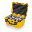 【中古】【輸入品・未使用】Nanuk 918 Mサイズ 防水ハードケース パッド入り仕切り付き 16.9インチ x 12.9インチ x 9.3インチ - イエロ...