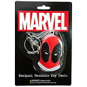 【中古】【輸入品 未使用】Marvel（マーベル）Deadpool（デッドプール）Head Bendable Keychain（キーホルダー） 並行輸入品