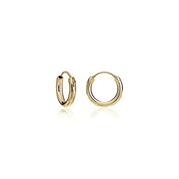 【中古】【輸入品・未使用】Hoops & Loopsスターリングシルバー2?mmダイヤモンドカット無限フープイヤリング、10?mm、12?mm、15?mm 【中古】【輸入品・未使用】Hoops & Loopsスターリングシルバー2?mmダイヤモンドカット無限フープイヤリング、10?mm、12?mm、15?mm