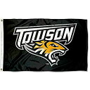 【中古】【輸入品・未使用】Towson Tigersブラックフラグ(4)