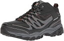【中古】【輸入品・未使用】Skechers Sport Men's Afterburn M. Fit Mid Oxford%カンマ%Black/Charcoal...