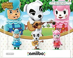 【中古】【輸入品・未使用】Amiibo - Animal Crossing Collection 3 Pack (Reese + K.K. Slider + Cyrus) (Nintendo Wii U/3DS) (輸入版）