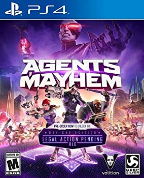 【中古】【輸入品・未使用】Agents Of Mayhem Launch Edition (輸入版:北米) - PS4【メーカー名】Square Enix(World)【メーカー型番】D1362【ブランド名】Square Enix(World)【商品説明】Agents Of Mayhem Launch Edition (輸入版:北米) - PS4当店では初期不良に限り、商品到着から7日間は返品を 受付けております。こちらは海外販売用に買取り致しました未使用品です。買取り致しました為、中古扱いとしております。他モールとの併売品の為、完売の際はご連絡致しますのでご了承下さい。速やかにご返金させて頂きます。ご注文からお届けまで1、ご注文⇒ご注文は24時間受け付けております。2、注文確認⇒ご注文後、当店から注文確認メールを送信します。3、配送⇒当店海外倉庫から取り寄せの場合は10〜30日程度でのお届けとなります。国内到着後、発送の際に通知にてご連絡致します。国内倉庫からの場合は3〜7日でのお届けとなります。　※離島、北海道、九州、沖縄は遅れる場合がございます。予めご了承下さい。お電話でのお問合せは少人数で運営の為受け付けておりませんので、メールにてお問合せお願い致します。営業時間　月〜金　10:00〜17:00お客様都合によるご注文後のキャンセル・返品はお受けしておりませんのでご了承下さい。