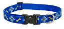 【中古】【輸入品・未使用】Lupine 1 Inch Dapper Dog Adjustable Dog Collar for Medium and Large...
