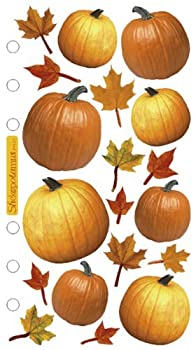 【中古】【輸入品・未使用】Sticko Harvest Stickers%カンマ% Autumn Pumpkins [並行輸入品]