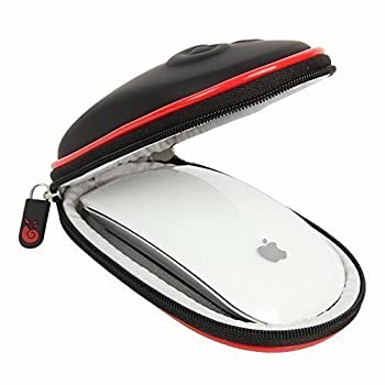 【中古】【輸入品・未使用】Hermitshell Hard EVA Storage Carrying Case Bag for Apple Magic Mouse I and II 2nd Gen and carabiner Black [並行輸入品]