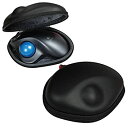 【中古】【輸入品 未使用】For Logitech M570 Wireless Trackball Mouse Travel EVA PU Hard Protective Case Carrying Pouch Cover Bag Compact Sizes by Hermitshell 並