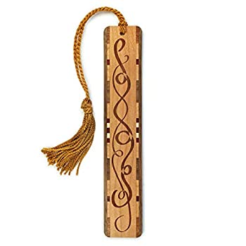 【中古】【輸入品・未使用】[ミッタークラフト]Mitercraft with Tassel Ribbons of Love Engraved Wood..