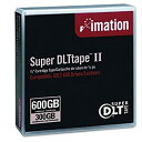 【中古】【輸入品・未使用】1/2' Super DLT II Cartridge%カンマ% 2066ft%カンマ% 300GB Native/600GB Com...