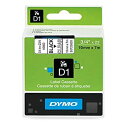 【中古】【輸入品・未使用】DYMO D1 Labels%カンマ% 3/4-Inch x 23-Foot Roll%カンマ% Black Print on Clear%カンマ% Self-Adhesive%カンマ% For LabelManager Label Makers [並行輸入品(2)