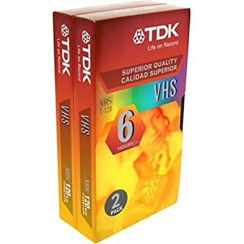 šۡ͢ʡ̤ѡTDK 2-Pack VHS Tapes (ST120XPS2) [¹͢]