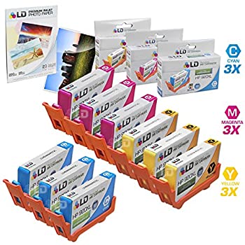 【中古】【輸入品・未使用】LD Remanufactured Replacements HP 920XL / 920 9PK Ink Cartridges:3 Cyan CD972AN%カンマ% 3 Magenta CD973AN%カンマ%& 3 Yellow CD974AN for us in