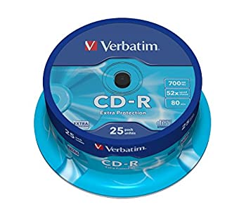 【中古】【輸入品・未使用】VERBATIM DATALIFE NON AZO 52X 25 SPINDLE [並行輸入品]