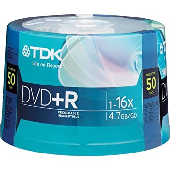 【中古】【輸入品・未使用】TDK 16X DVD+R 50 Pack Spindle [並行輸入品]