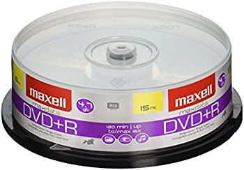 【中古】【輸入品・未使用】Maxell DVD+R 15PK SPN 16X Write-once DVD+R Spindle%カンマ% 15 Pack [並行輸入品]