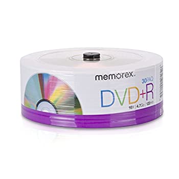 【中古】【輸入品・未使用】Memorex 32020030154 DVD+R 16x Eco Spindle Base%カンマ% 30 Pack [並行輸入品]