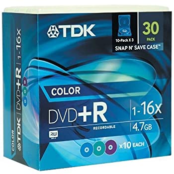 šۡ͢ʡ̤ѡTDK DVD+R47DFSP30M DVD+R Recordable Discs [¹͢]
