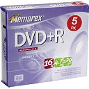 【中古】【輸入品・未使用】Memorex 4.7Gb/16x DVD+R (5-Pack) (Discontinued by Manufacturer) [並行...