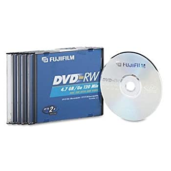 šۡ͢ʡ̤ѡFuji - Dvd-Rw Discs 4.7Gb 2X W/Jewel Cases Silver 5/Pack ...