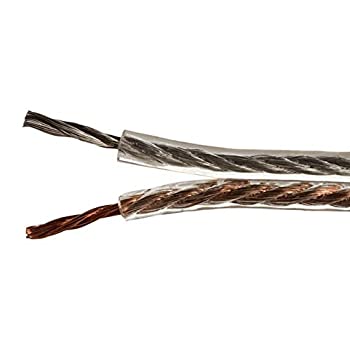 【中古】【輸入品・未使用】Cmple 16Awg Clear Jacket Compact Speaker Wire Cable - W 100Ft [並行輸入品]