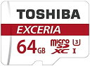 【中古】【輸入品・未使用】東芝 EXCERIA microSDXC 64GB 90MB/s UHS-I 4K U3対応 THN-M302R0640C2 [並行輸...