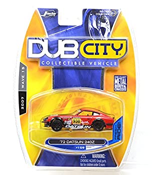 【中古】【輸入品・未使用】JadaTOYS 1:64SCALE DUB CITY　%ダブルクォーテ%'72 DATSUN 240Z%ダブルクォーテ%(RED)　ジェイダトイズ 1:64スケール　ダブ・シティ　「1972 ダットサン 2