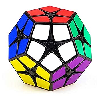 【中古】【輸入品 未使用】 CuberSpeed CuberSpeed ShengShou 2x2 Megaminx Black Magic cube SS Megaminx 2x2 Black Speed cube Kct502 並行輸入品