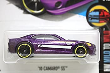 【中古】【輸入品・未使用】ホットウィール 2016 #059 `10 カマロ SS Purple Metallic [並行輸入品]
