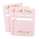 【中古】【輸入品・未使用】Hortense B. Hewitt 40442 Botanical Bridal Shower Invitation - Pack of 25