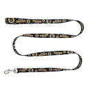 【中古】【輸入品・未使用】NHL Boston Bruinsチームペットリーシュ、0.75-inches by 60-inches、ブラック