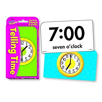 【中古】【輸入品・未使用】Telling Time Pocket Flash Cards [並行輸入品]