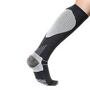【中古】【輸入品・未使用】unisex-adult Thermoskin (R)足底筋FXTブラック膝高圧縮ソックス L