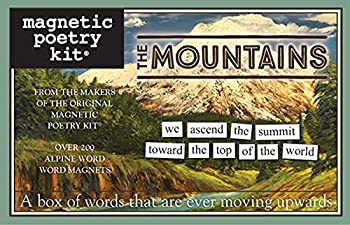 【中古】【輸入品・未使用】[マグネティックポエトリー]Magnetic Poetry The Mountains Kit Words for Refrigerator Write Poems and Letters on the [並行輸入品]