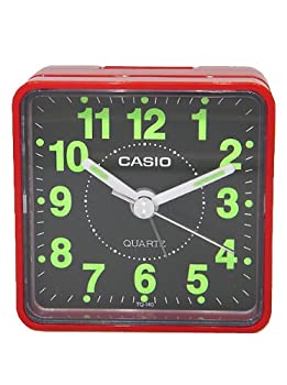 【中古】【輸入品・未使用】CASIO TQ140-4DTRAVEL アラームクロック目覚まし時計(TQ-140-4D) [並行輸入品]