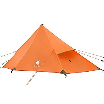 【中古】【輸入品・未使用】Geertop 1 Person 3 Season 20D Ultralight Backpacking Tent for Camping Hiking Climbing (Trekking Poles NOT Included)(Inner Tent is Green