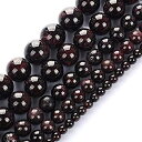【中古】【輸入品・未使用】天然8mm ガーネットジェムストーン ビーズ ラウンド ルースジェムストーン ビーズ ジュエリー作成用 ストランド15インチ